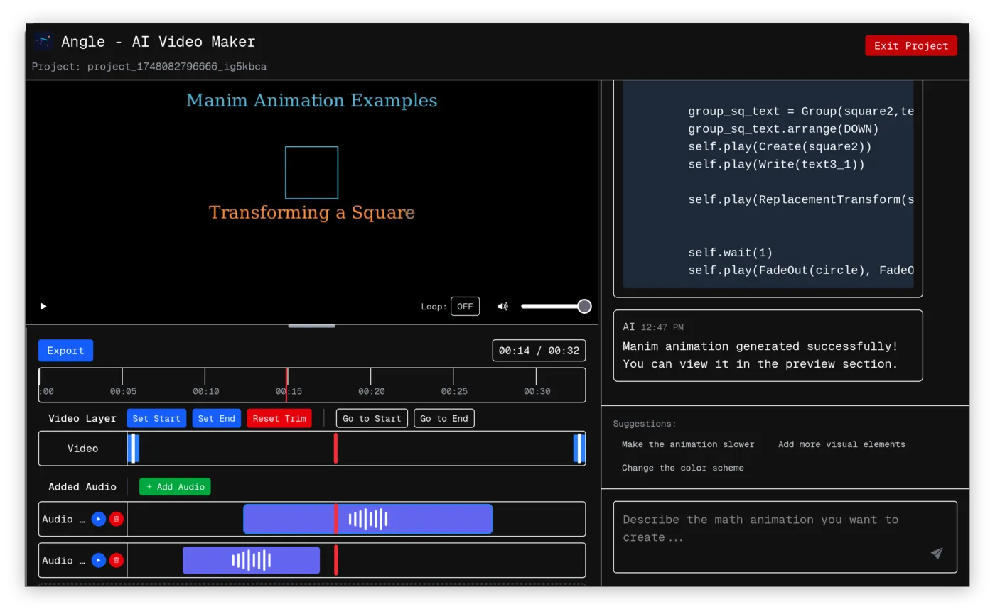 Angle | AI Animation Studio